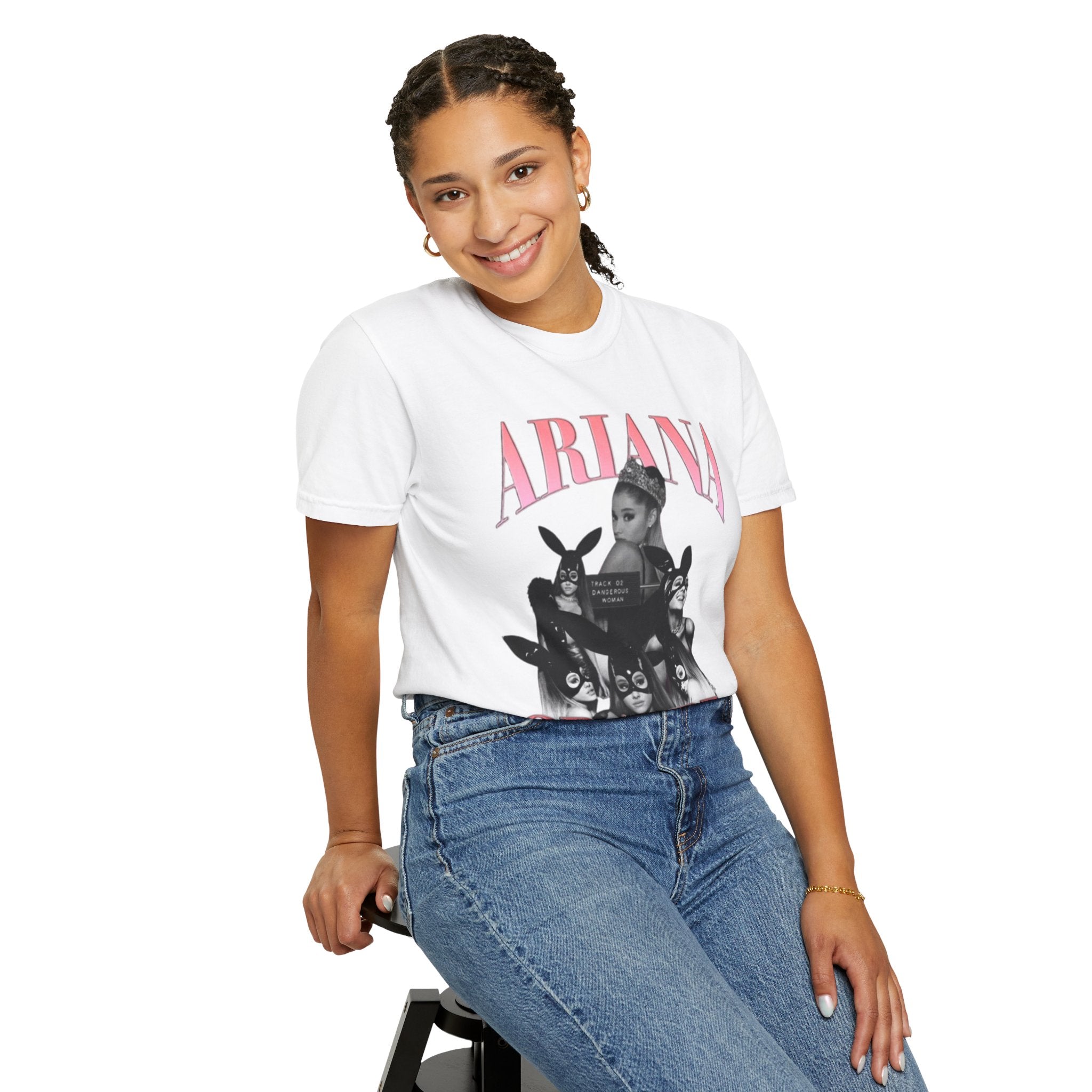 'Ariana' Popstar T-Shirt Celebrity Fan Tee