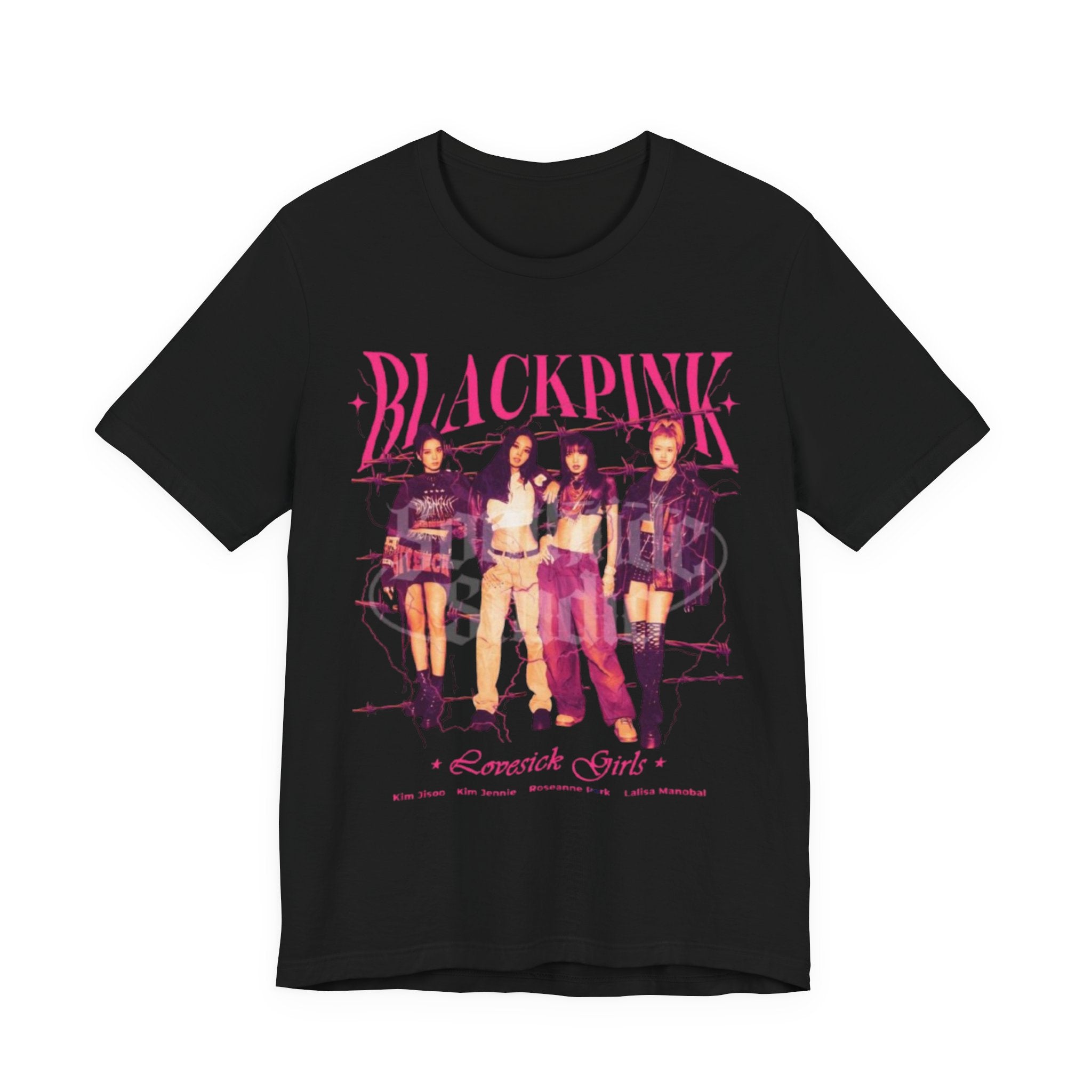 BP  Graphic Tee ---  K-Pop Tour T‑Shirt