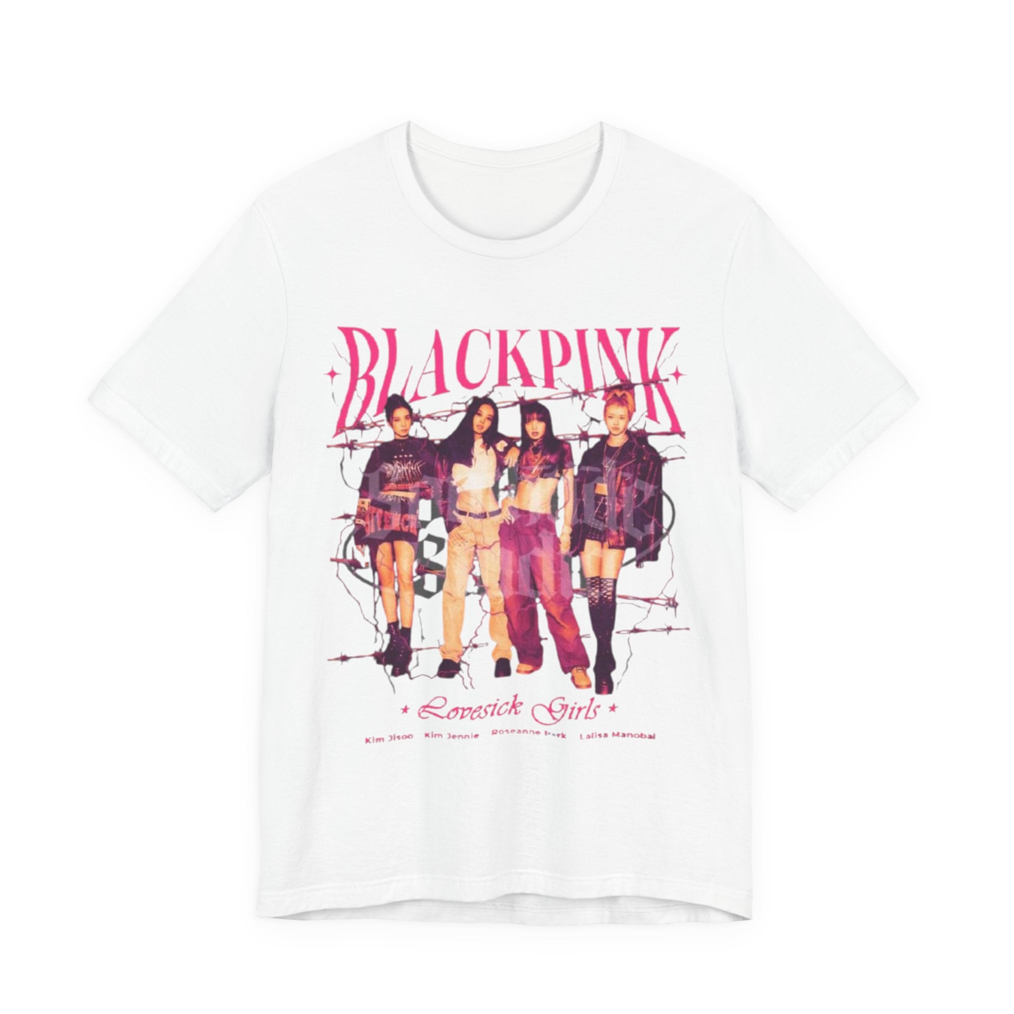 BP  Graphic Tee ---  K-Pop Tour T‑Shirt